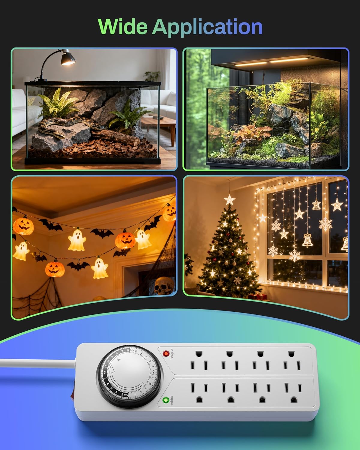 Programmable Power Strip Timer - Hình 6
